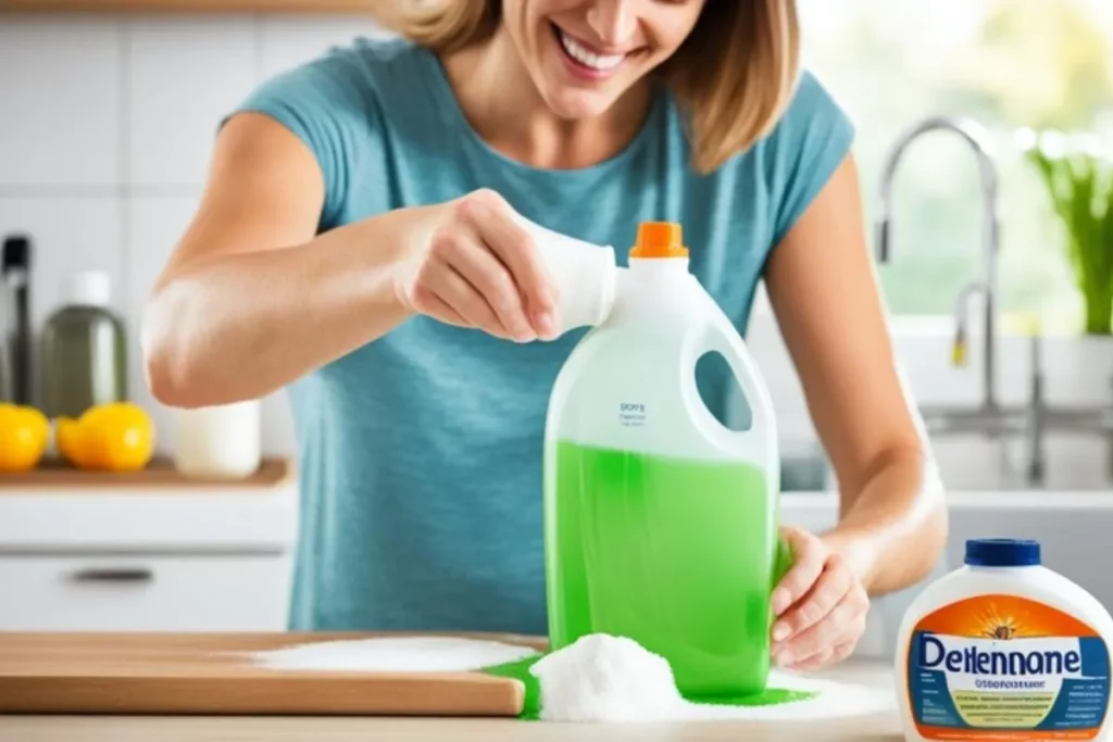 Economize mais fazendo seu detergente durar