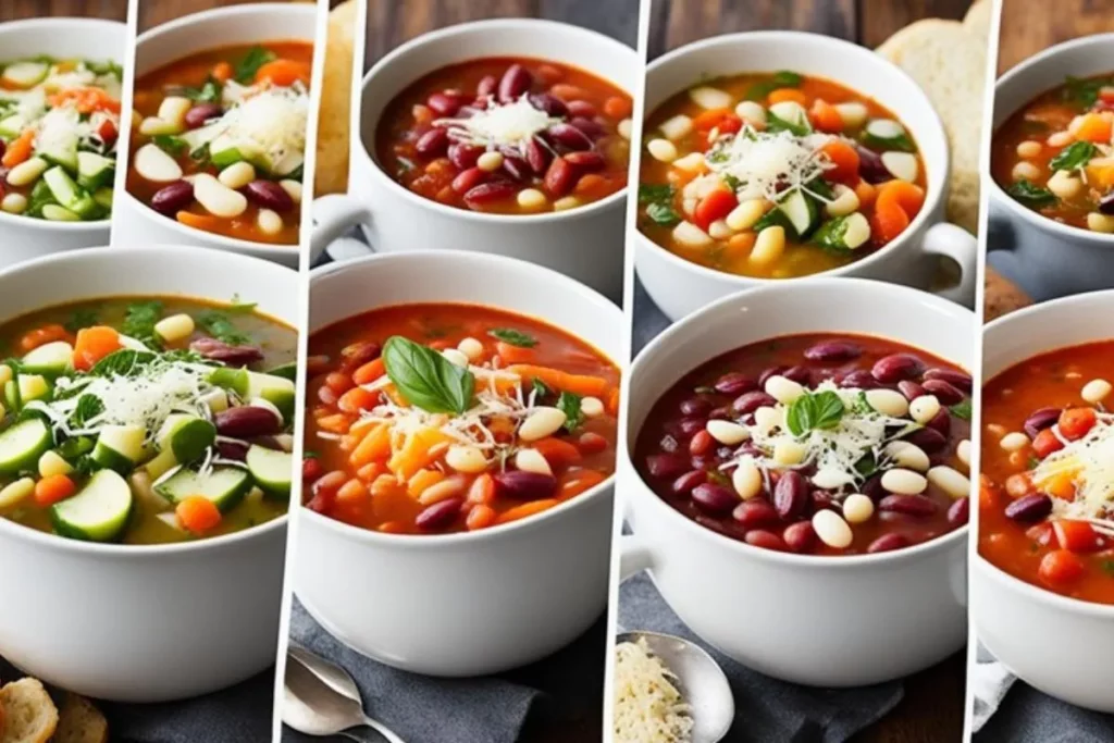 Minestrone italiana é a sopa perfeita