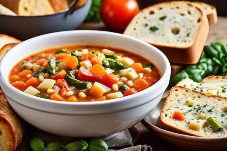 Minestrone italiana é a sopa perfeita