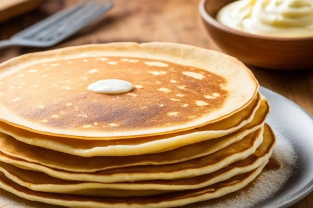 Panqueca de fubá rápida e apetitosa