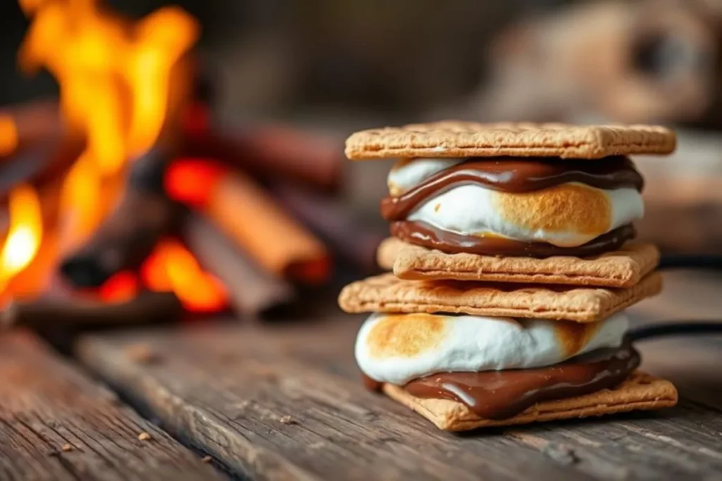 Experimente como fazer S’mores americanos