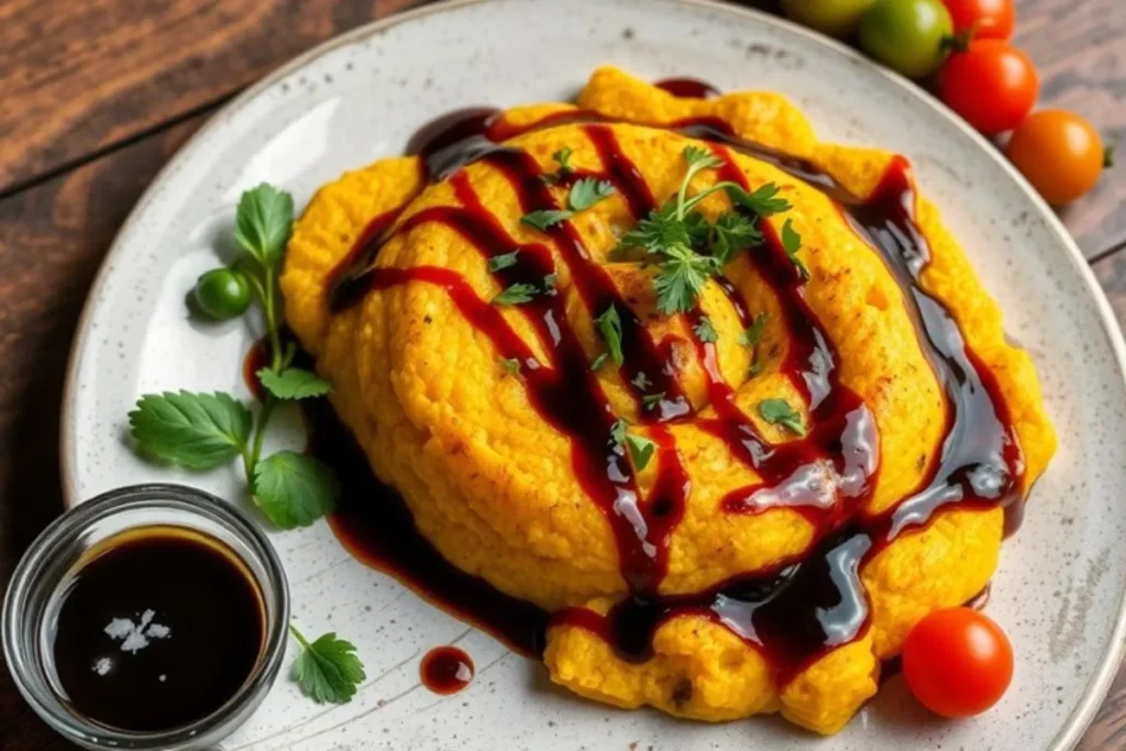 Polenta crocante com vinagre balsâmico