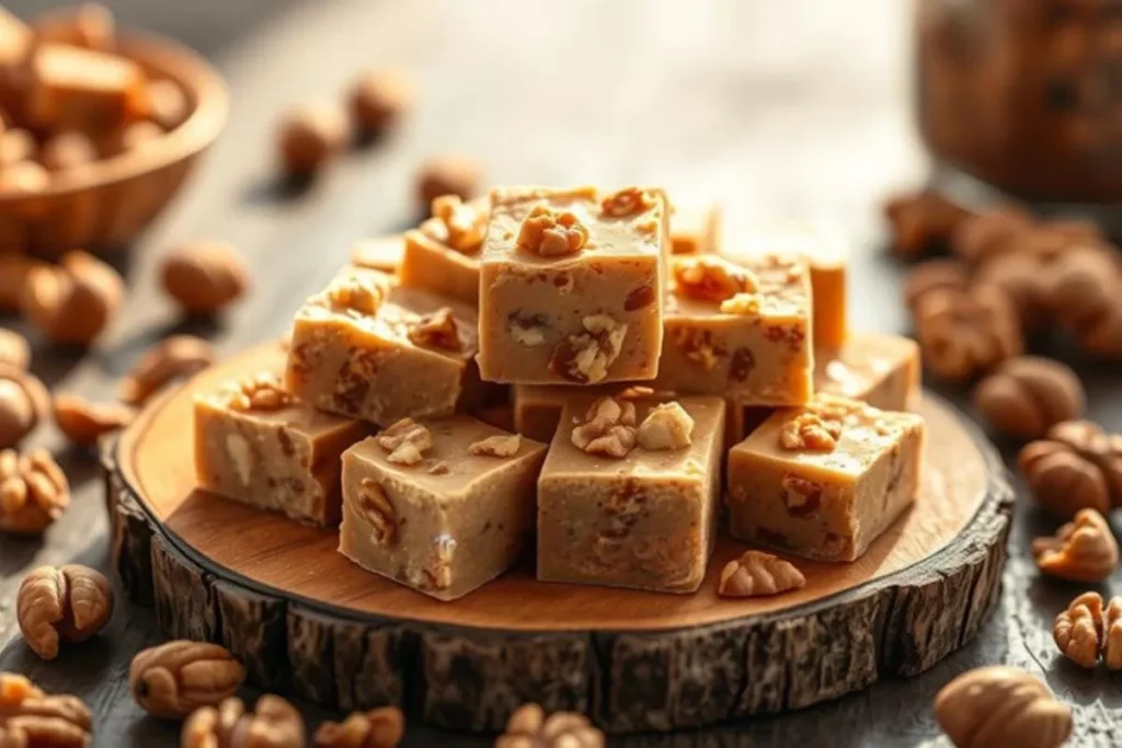 Receita de fudge com nozes